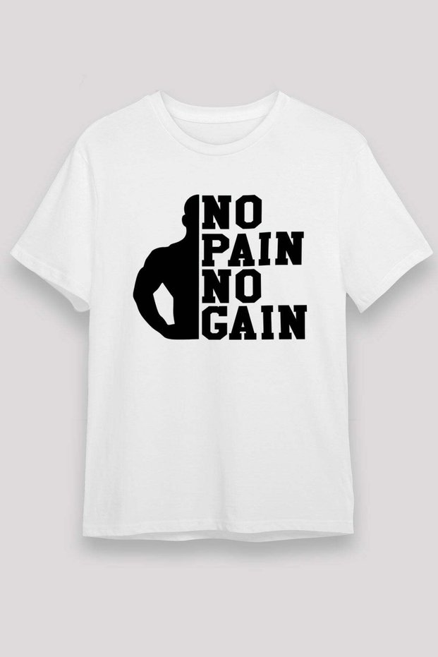 Fitness White Unisex T-Shirt T-Shirt