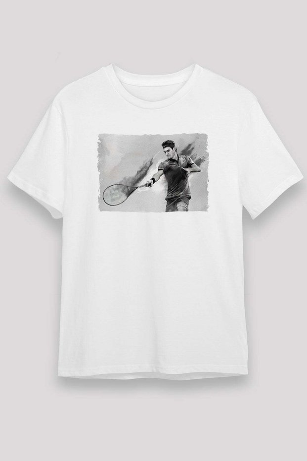 Tennis White Unisex T-Shirt T-Shirt