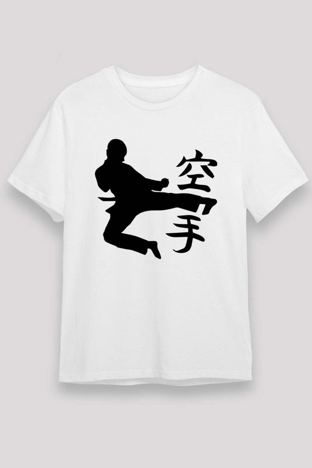 Kung Fu White Unisex T-Shirt T-Shirt