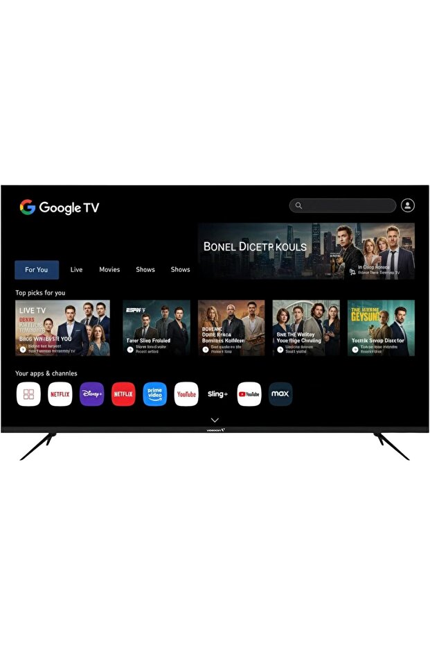 43 Inch Edgeless Full HD Smart Google TV | Hey Google Voice Remote | Bluetooth | Chromecast Built-in | Quad Core Processor | Latest Google Edition - E43ELGT1100