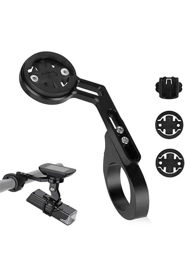 حامل دراجة لجهاز Garmin Edge، حامل GPS سريع التحرير، حامل أمامي للمقود متوافق مع Road M
