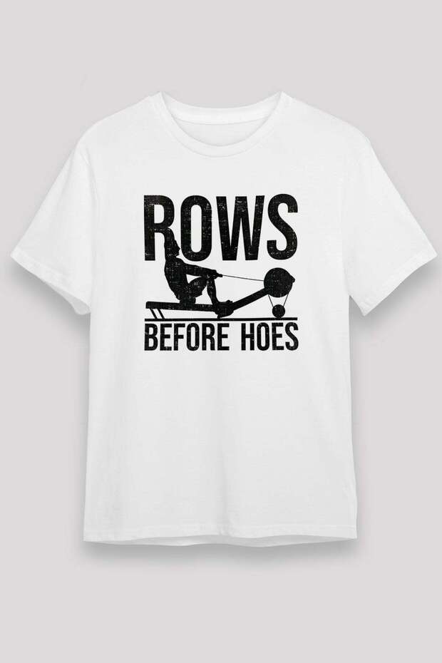 Paddle Printed Unisex White T-Shirt - Tshirt