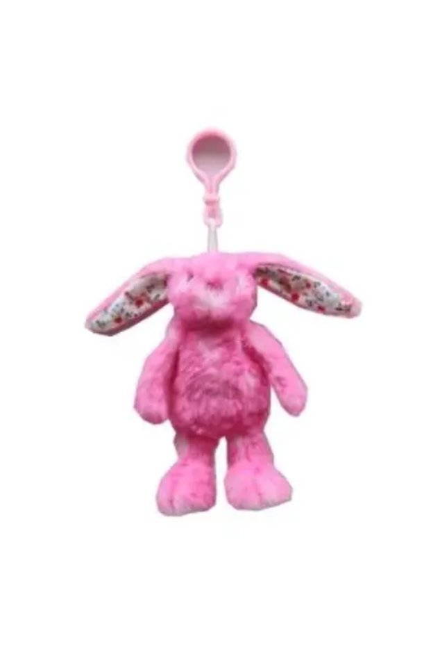 Breloc de pluș, 10 cm, Roz