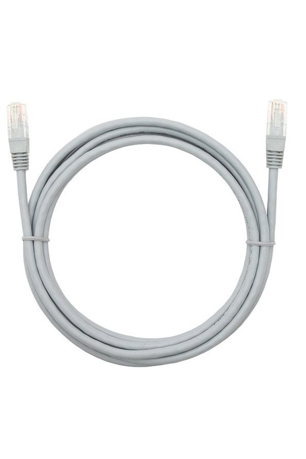 Conector cablu patch UTP, 3,0 m, Gri