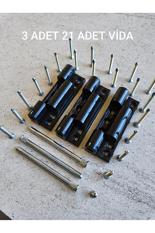95 mm SİYAH PVC KAPI MENTEŞESİ