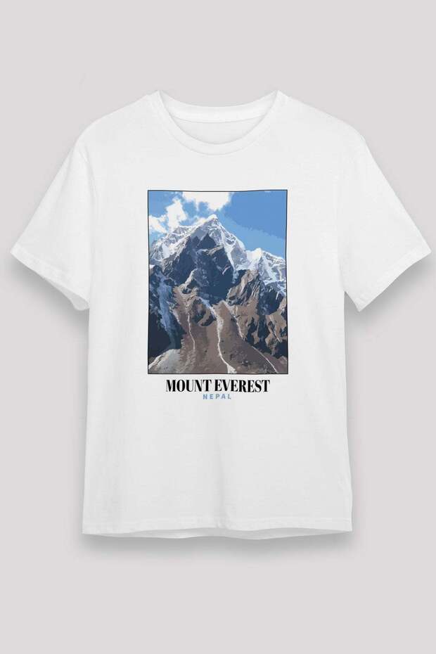 Everest White Unisex T-Shirt T-Shirt