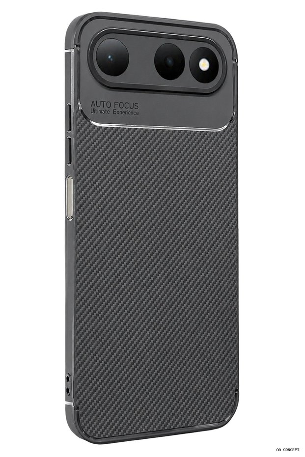 Concepta Tecno Spark 50 5g Auto Focus Carbon Cover (135946) - Gray