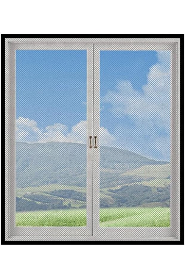 ®   شبكة ناموسية للنوافذ مقاس 90×120 سم، ذاتية اللصق وقابلة للإزالة، شبكة واقية من الحشرات والذباب