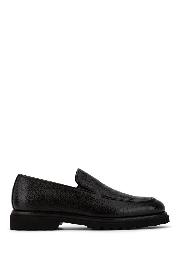 Men's Genuine Leather Brown Loafer Shoes