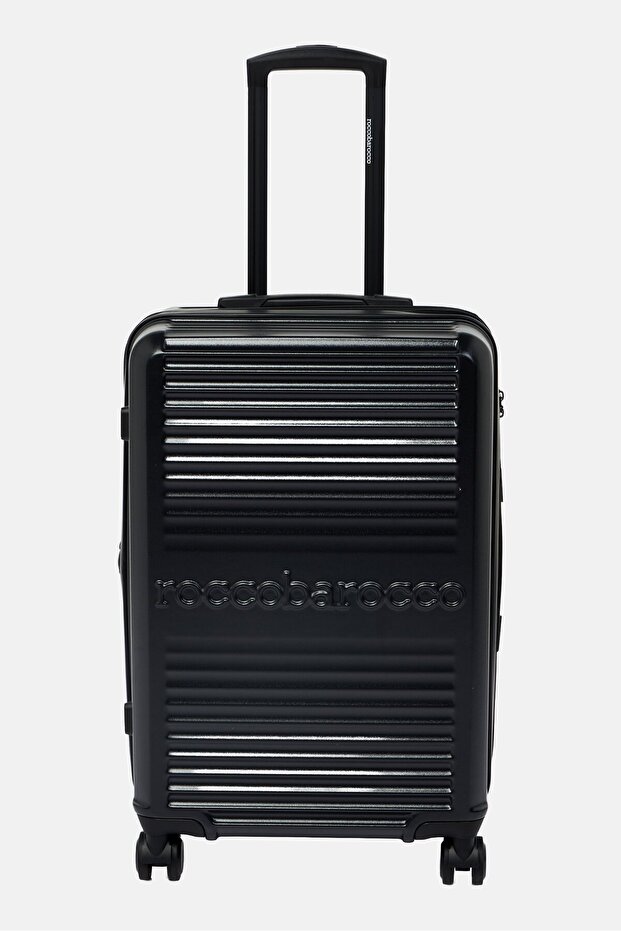 28 Inch Expandable Hardshell Check-In Spinner Luggage, Black