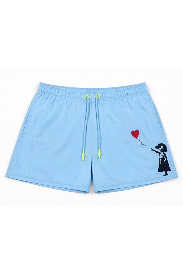 Swimwear girl balloon