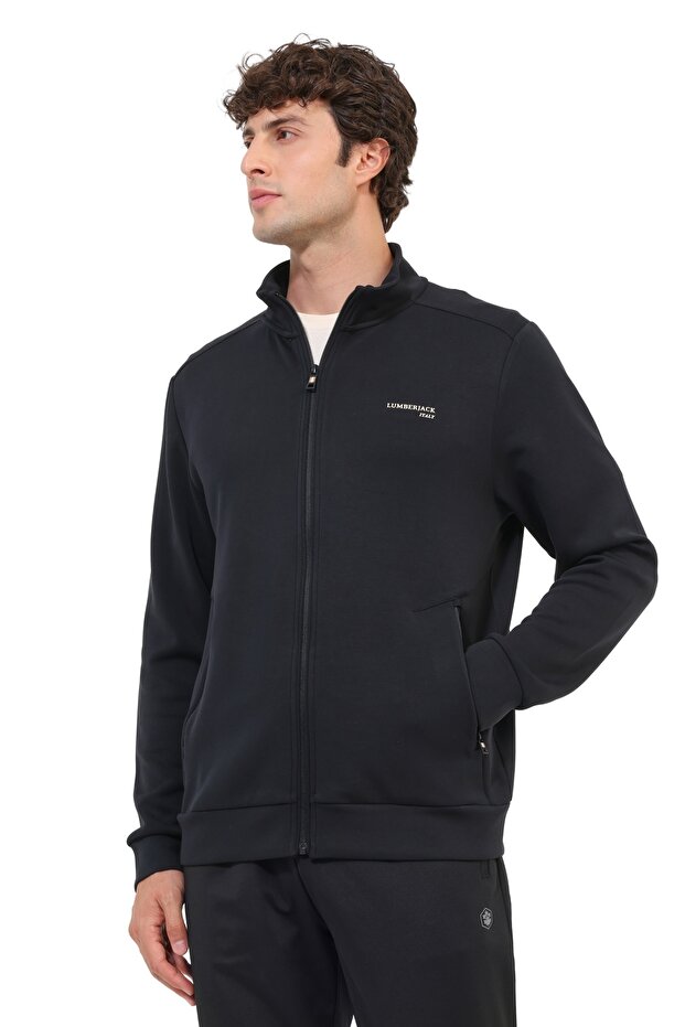 Men's Black Sweatshirt ml Inve 18Itl-12