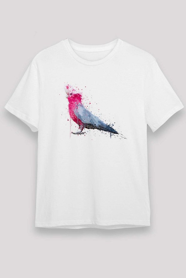 Bird White Unisex T-Shirt T-Shirt