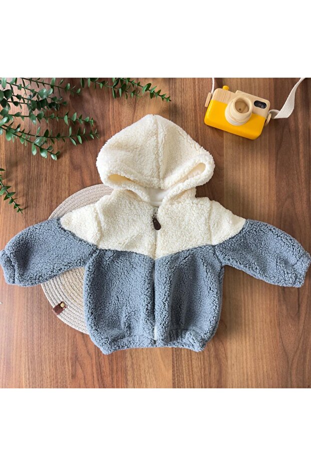 Hooded Welsoft Baby Boy Coat