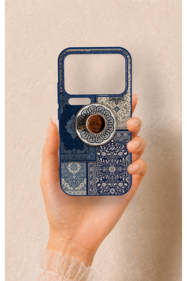 Xiaomi Mi 17 Pro 5g Compatible Turkish Coffee and Kilim Patterned Silicone Case
