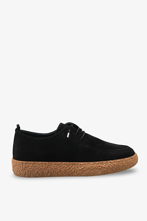 Baeras Women's Genuine Leather Casual Shoes - Black