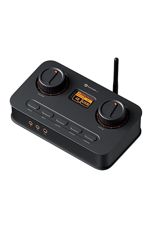مضخم صوت K7 DAC للسماعات، محول صوت رقمي إلى تناظري USB C لسطح المكتب للعمل والألعاب