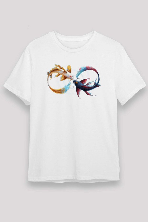 Sea Creatures White Unisex T-Shirt T-Shirt