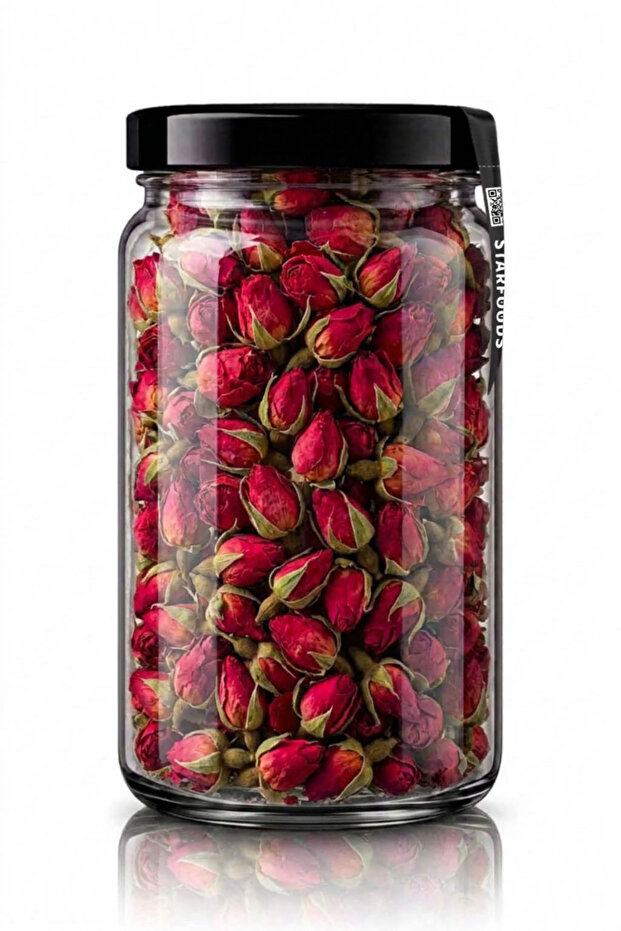 Red Dried Rose Buds - 76G/660Cc