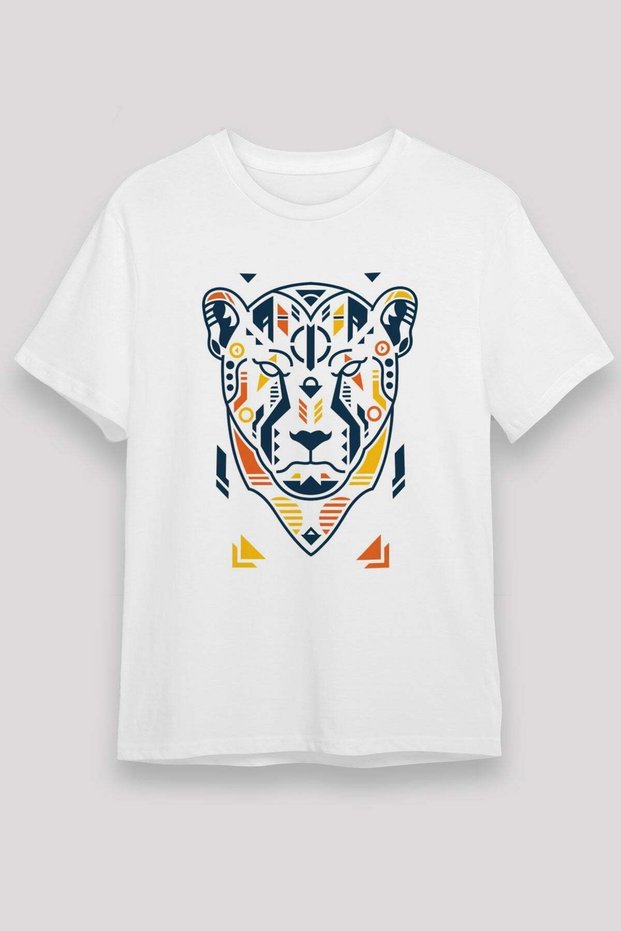 Cheetah White Unisex T-Shirt T-Shirt