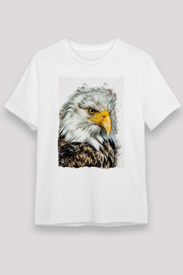 Eagle White Unisex T-Shirt T-Shirt
