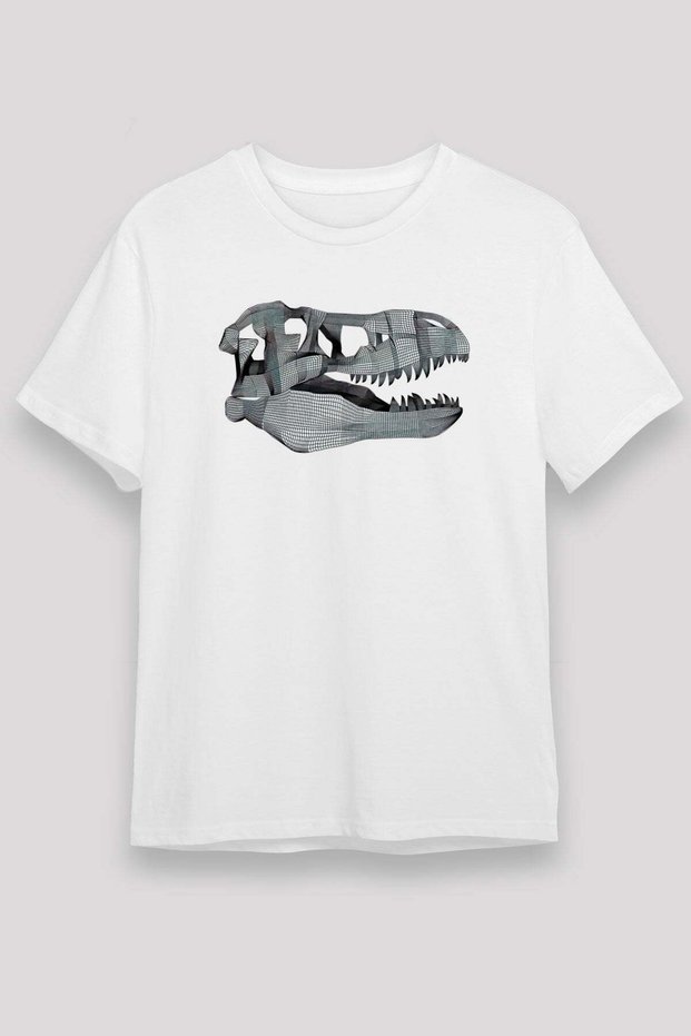 Dinosaur White Unisex T-Shirt T-Shirt