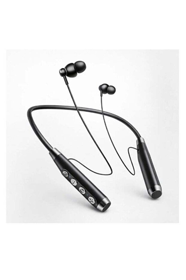 Wireless Neckband Earphones, Bluetooth 5.3, Magnetic Earbuds, Noise Isolation, Long Battery Life, Hands-Free Calling (SOL-BT057)