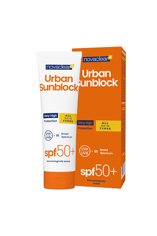 Urban Sunblock Spf50+ Oily Skin, 40 Ml 1+2