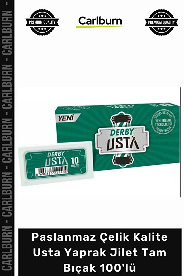 Special Production Barber Blade Sharp Stainless Steel Quality Master Razor Full Blade 100 Pieces
