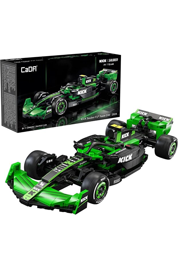 C55032W Sauber F1 Formula Car 314 Piece Block Toy