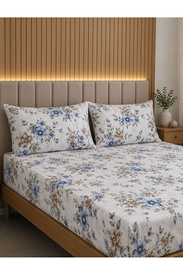 King Size Elastic Sheet Set - 180 X 200 - Double Size