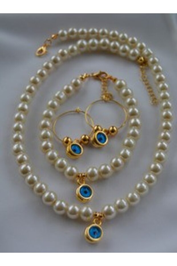 Jewelry set - gold color -