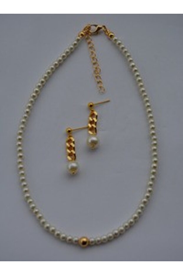 Jewelry set - gold color -