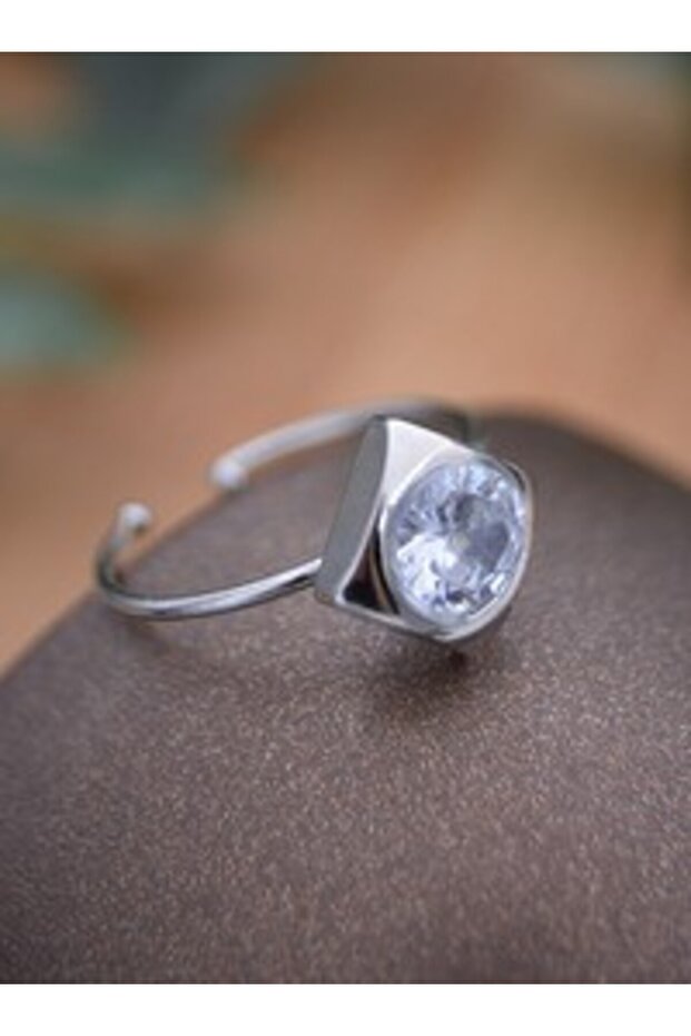 Adjustable Ring - Silver Color -