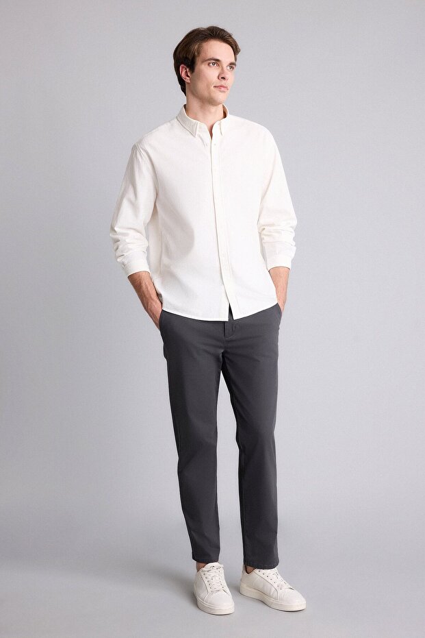 Regular Fit Straight Leg Trousers H4809Ax26Au