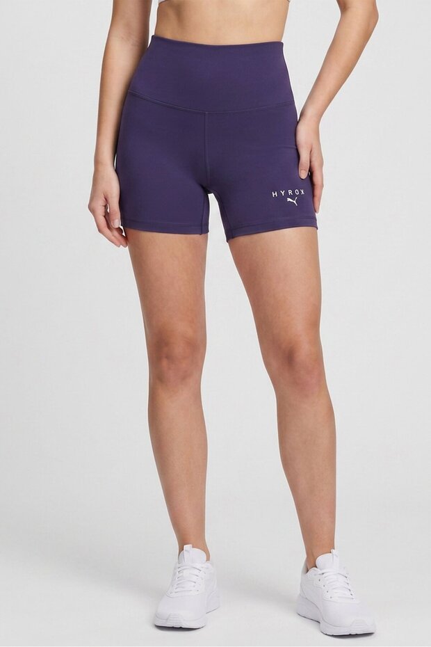 x Hyrox Women Lux Fit 3 Inseam Training Shorts, Purple