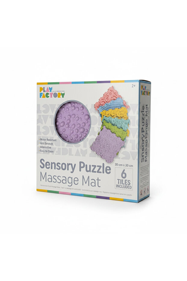 Duyu Mat Sensory Puzzle Massage Mat Set of 6