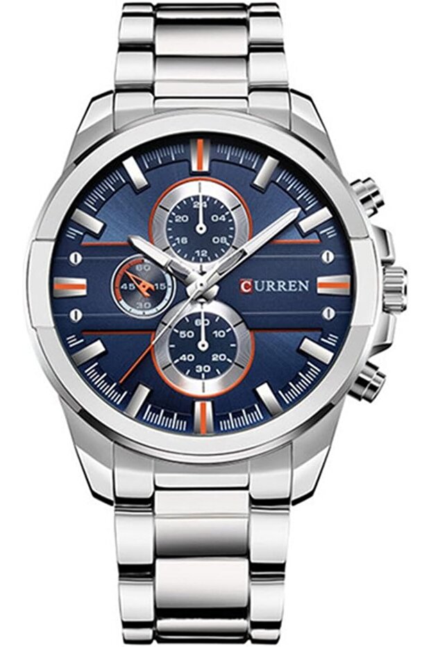 8274 Men's Full Steel Business Quartz Watch