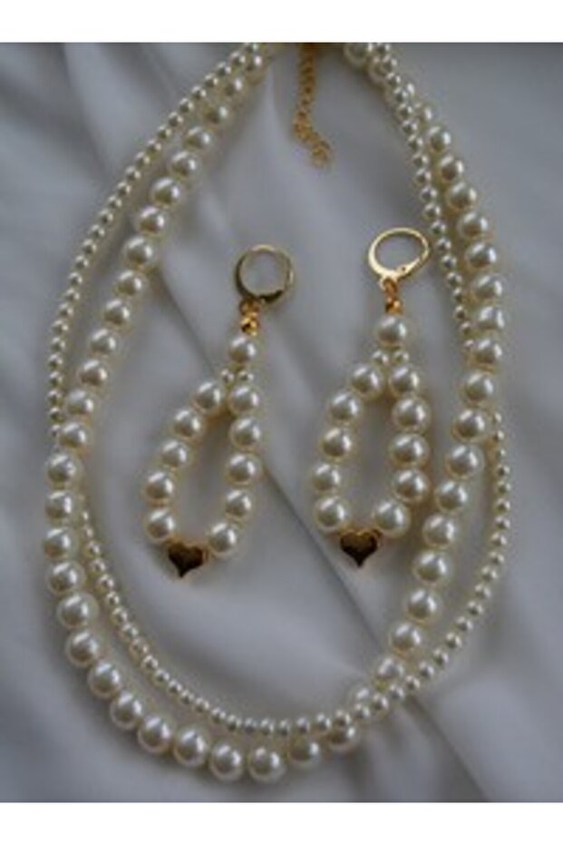 Jewelry set - gold color -