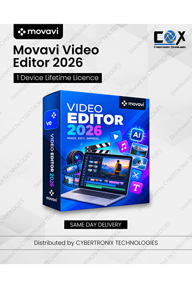 Video Editor 2026 | 1 Device Lifetime | Digital License | Same Day Delivery