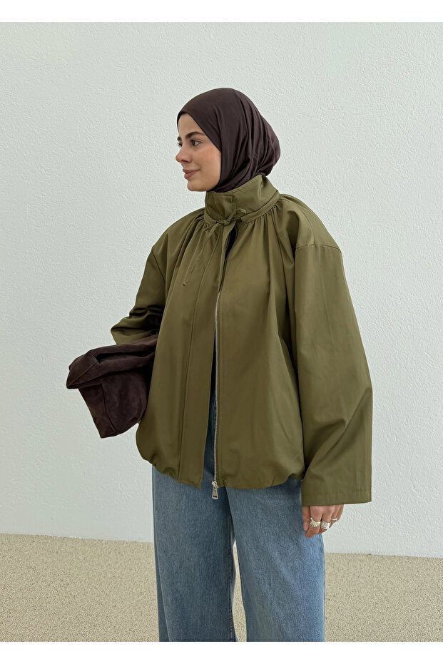 RİA PREMİUM SELECTİON BOMBER CEKET YEŞİL