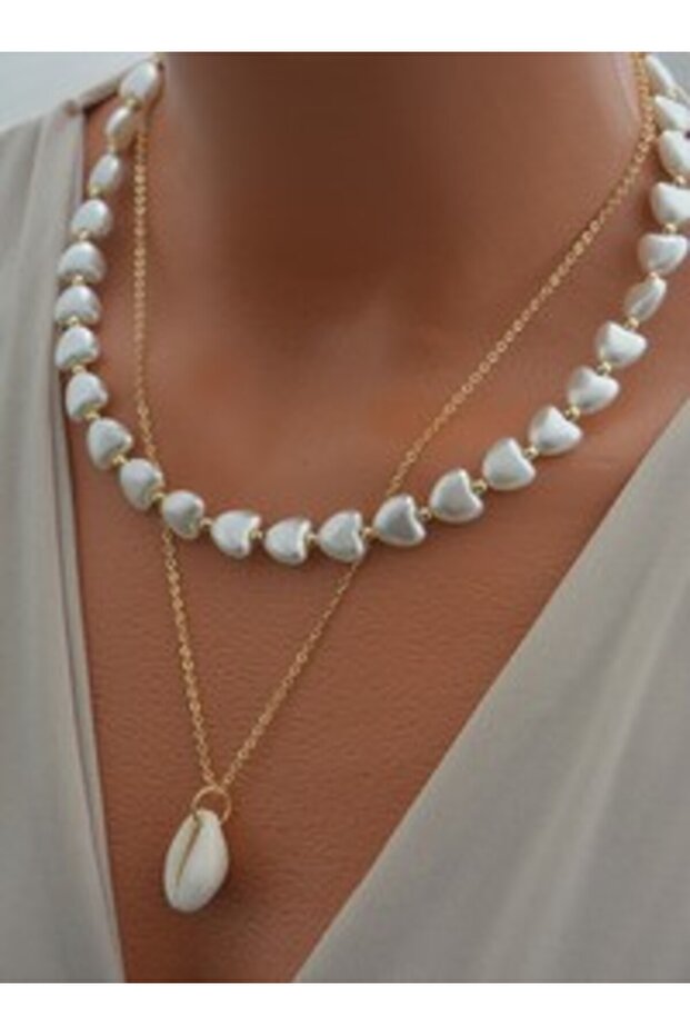 Necklace - Gold Color -