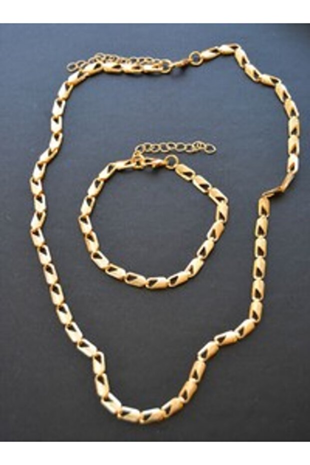 Jewelry set - gold color -