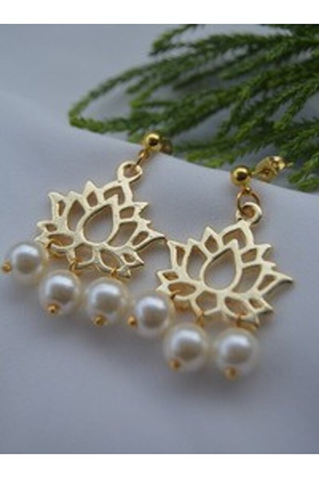 Earrings - Gold Color -