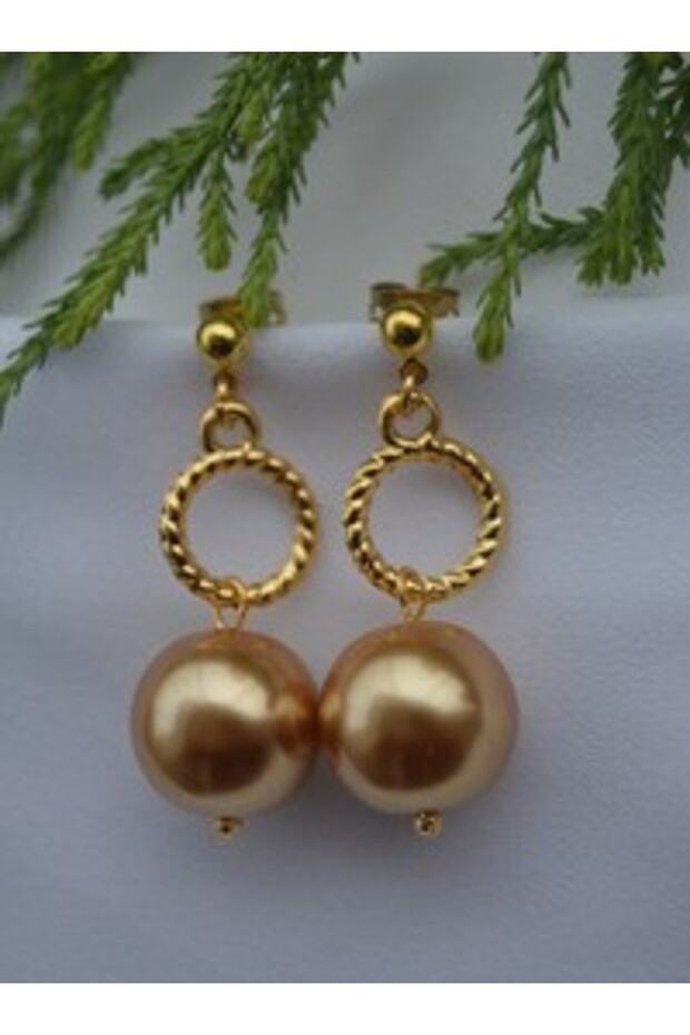 Earrings - Gold Color -