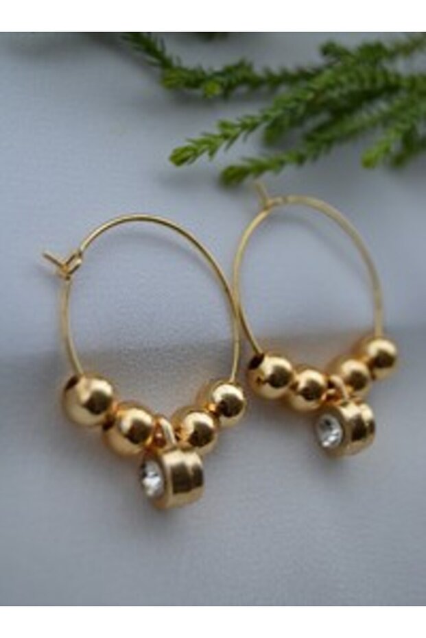 Earrings - Gold Color -
