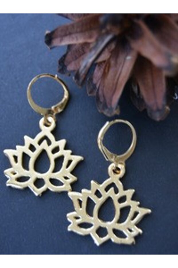 Earrings - Gold Color -