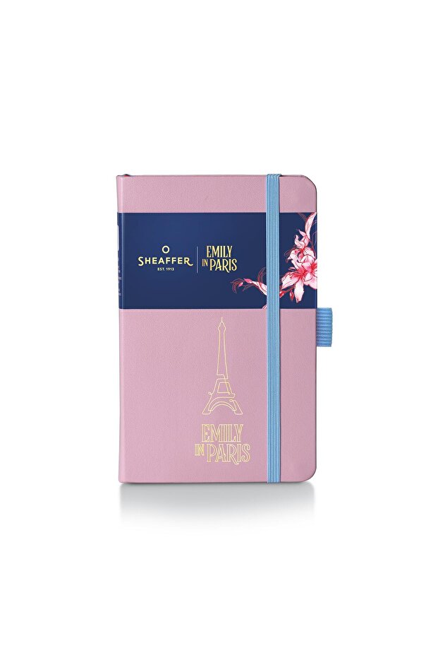 قلم حبر جاف VFM، أسود غير لامع مع حواف كروم