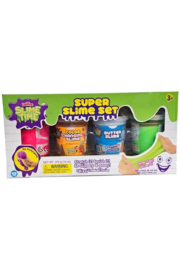 Slimetime Super Slime Set, 4 Cans, TP104750