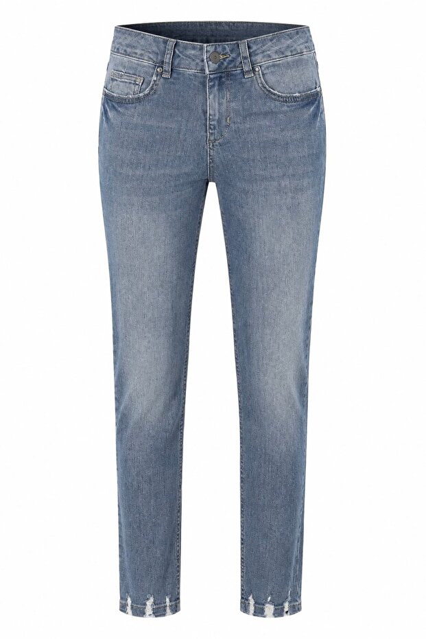 Women's High Waist Lycra Skinny Jean Pants Fk3535